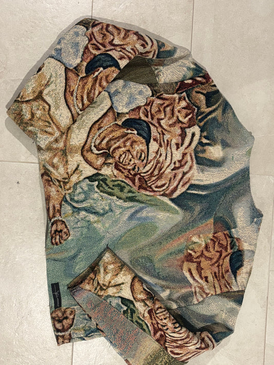 Custom painting crewneck