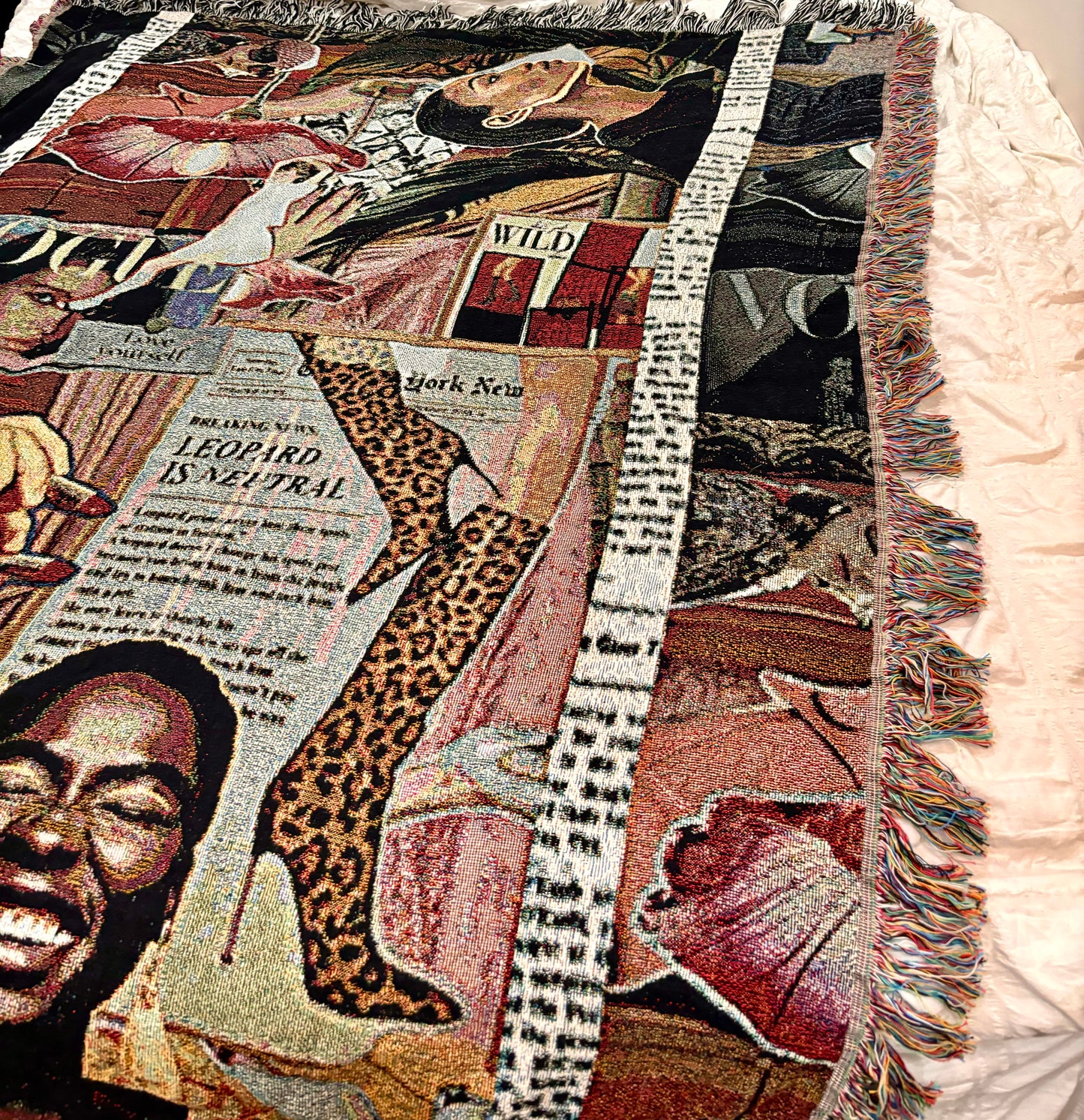 Vogue Collage blanket ❤️🔥🍒✨