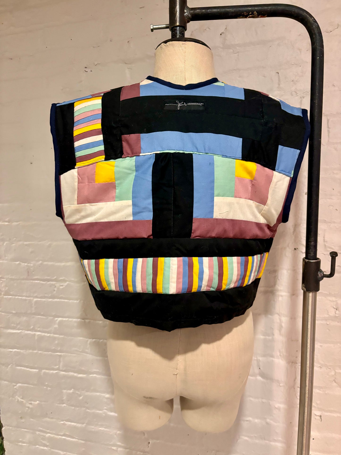 Color block vest