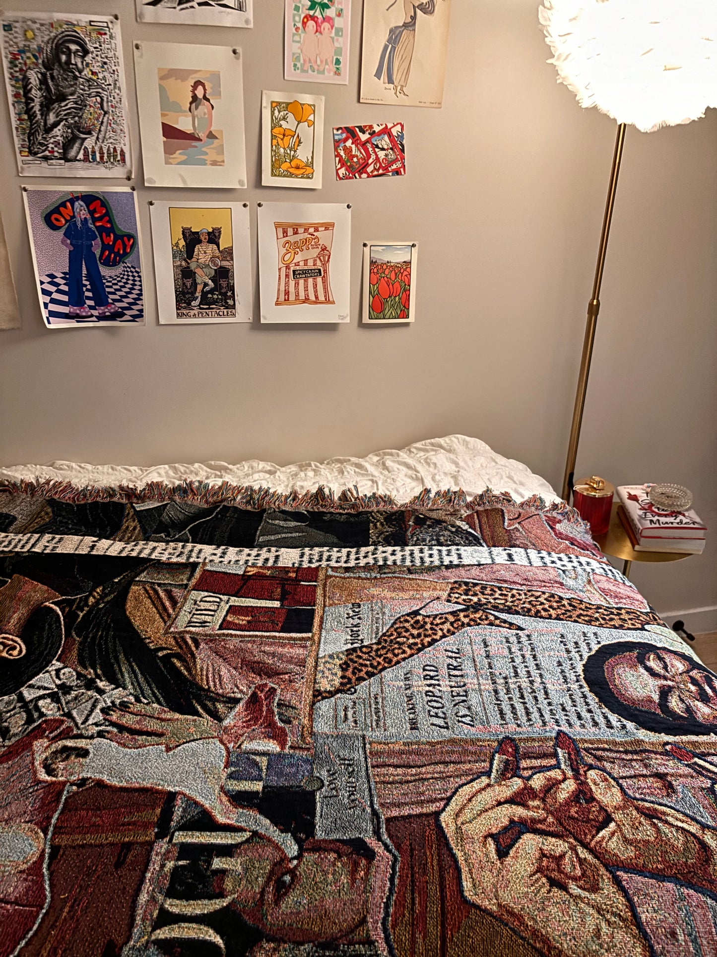 Vogue Collage blanket ❤️🔥🍒✨