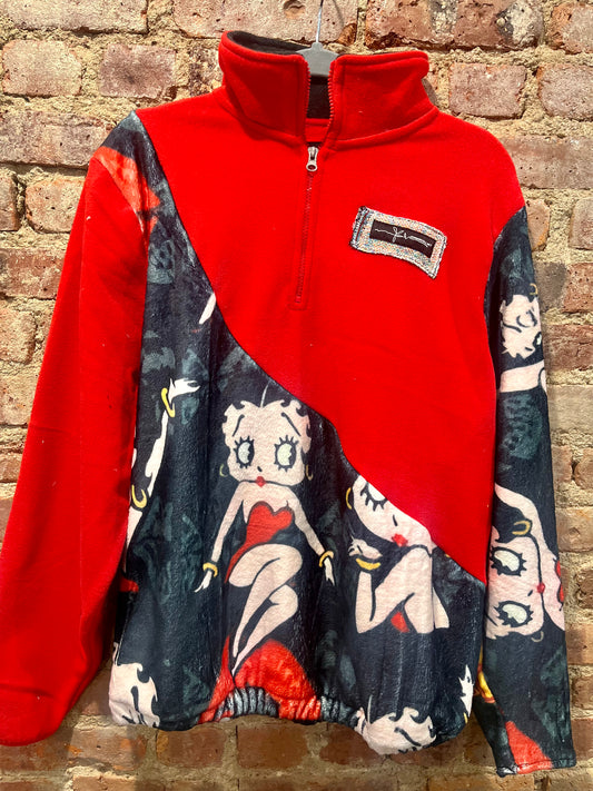 Betty Boop Quarterzip❤️🔥