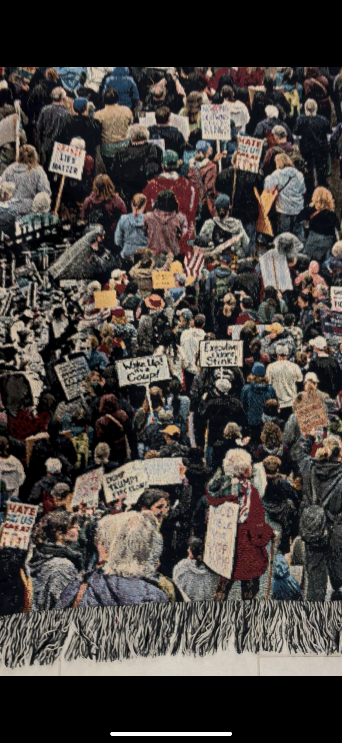 Protest blanket ❤️