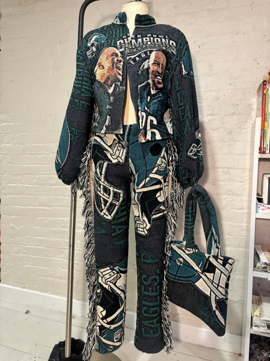 Eagles jacket & pants set custom 1/2 payment