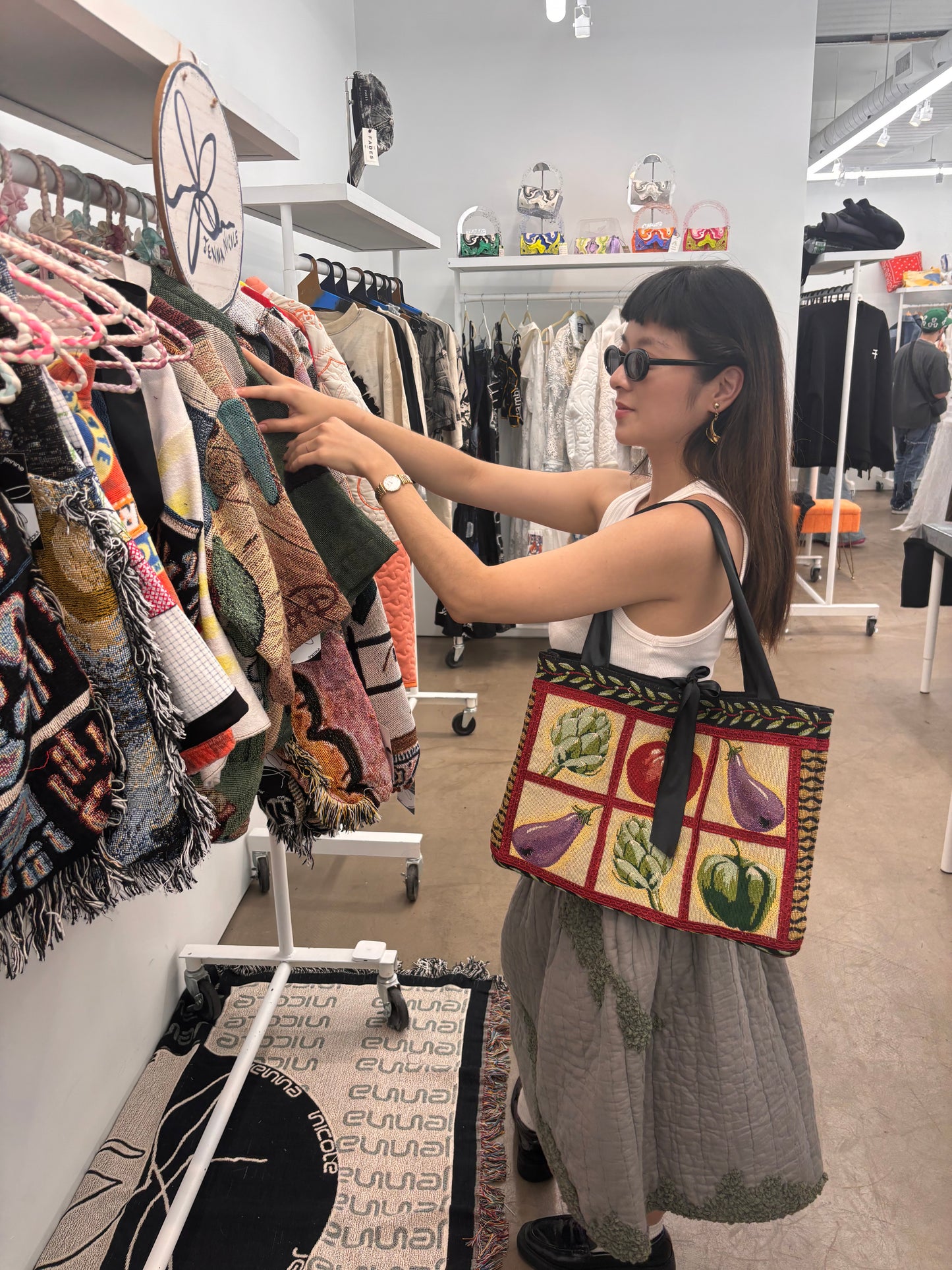 Market tote🍅🥬✨