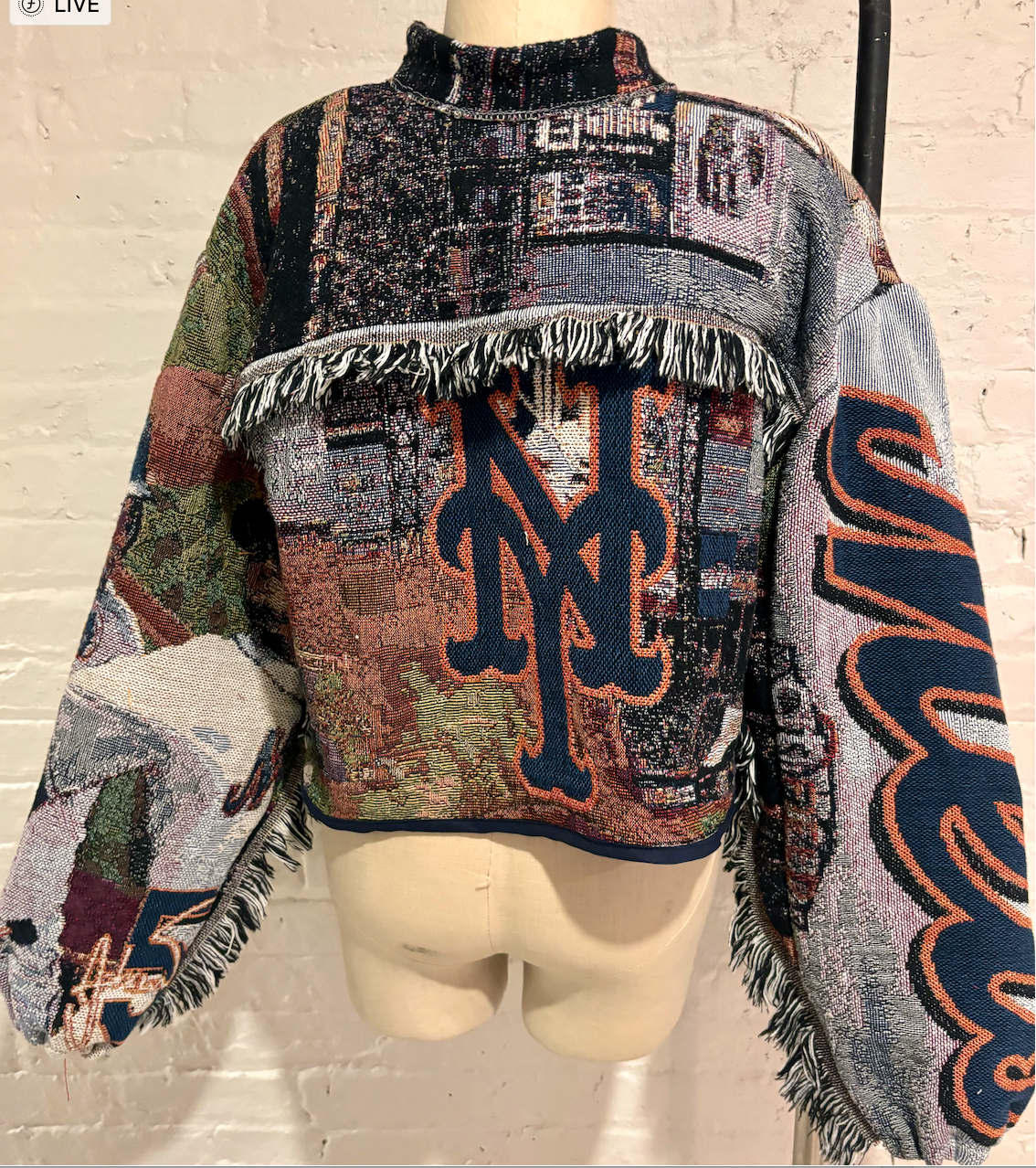 Mets custom jacket 1/2 payment