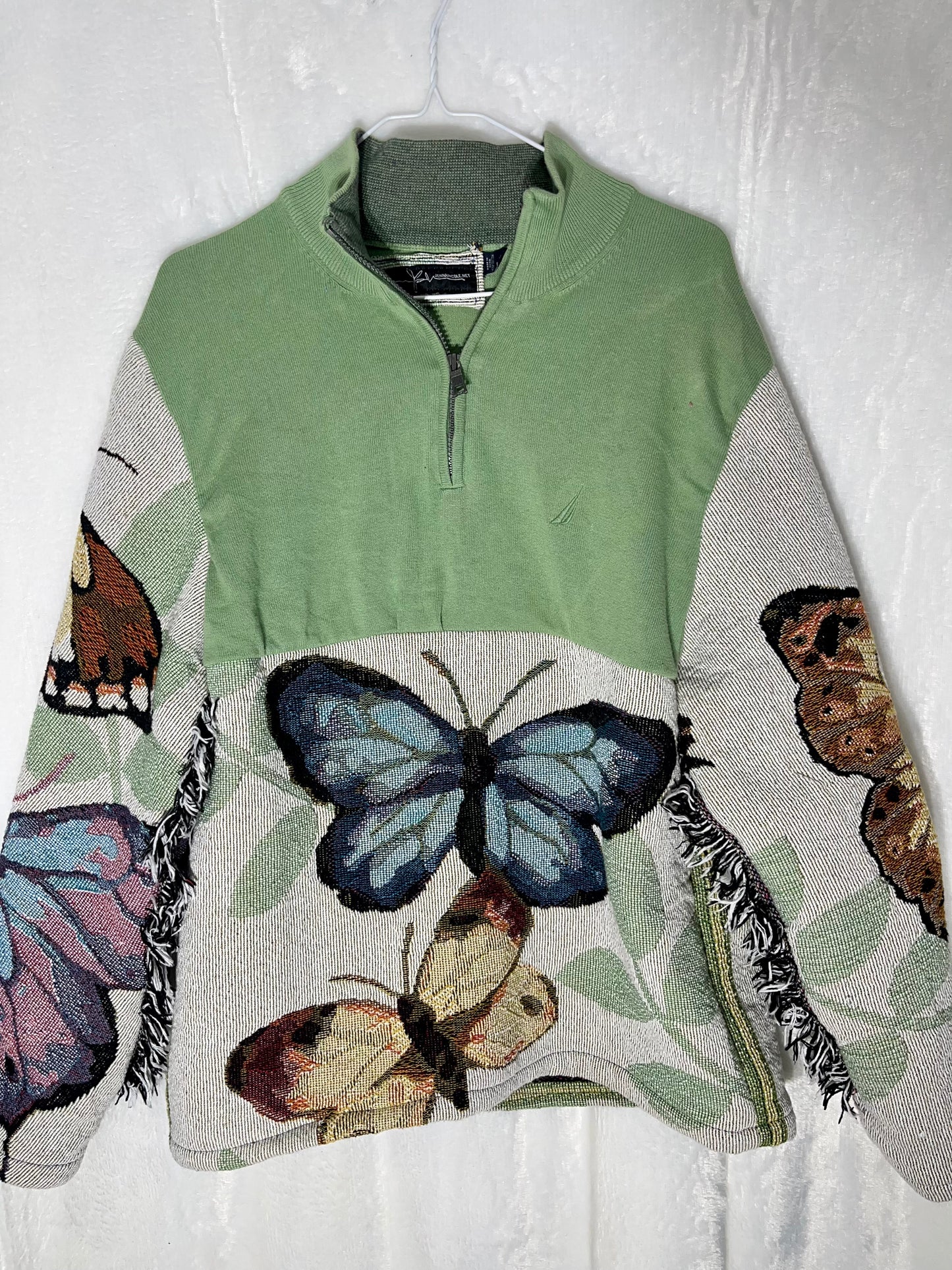 Butterfly blanket quarterzip 🦋